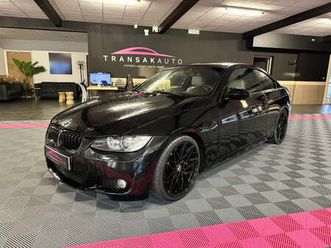 bmw serie 3 coupe e92 335d 286ch luxe steptronic a - egr off / fap off / non reprog