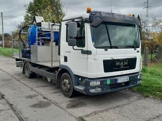 samochód auto pojazd asenizacyjny man tgl 8.210 do toalet pr ostrów wielkopolski