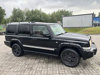 jeep commander 4x4 diesel v6, skóra, szyberdach, hak, 7 osobowy mazanki • olx.pl