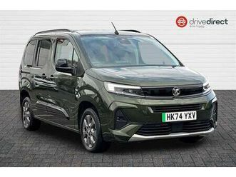 2024 vauxhall combo life e ultimate