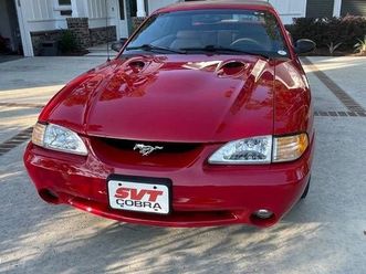 1997 ford mustang 1997 ford mustang svt cobra convertible/14k orig miles