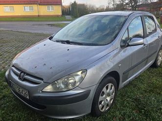samocchód peugeot 307 1.4 benzyna +gaz 2002 szczecin bukowo • olx.pl