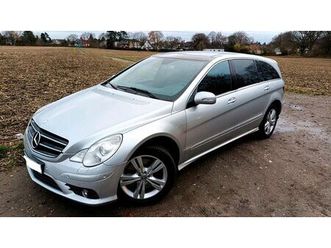 mercedes benz r500 r550 amg lang w251/v251 mit heckspoiler
