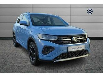 volkswagen t-cross - 1.0 tsi 115 r-line 5dr