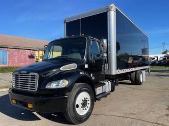 2019 freightliner m2 26ft high cube box truck air ride **cummins, non-