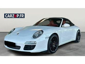 porsche 911 * 997 carrera s cabriolet – 385 ch * pdk * pasm * pcm * full cuir rouge * bi-xénon * 07/2010 – 49 568 km – 66 887 €