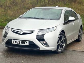 2013 vauxhall ampera 111kw positiv 5dr auto hatchback petrol series phev automatic