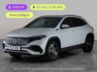 2021 mercedes-benz eqa eqa 350 66.5kwh amg line suv 5dr electric auto 4matic (292 ps) - nav - mir...