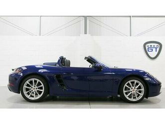 2020 porsche 718 replique bleu automatique, 7+ vitesses c...