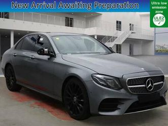 2020 mercedes-benz e class e220d amg line night edition prem + 4dr 9g-tronic saloon diesel automatic
