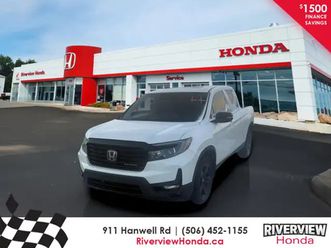 honda ridgeline black edition 2022