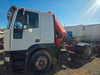 iveco eurotech con grua - grua palfinge