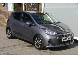 2019 hyundai i10 1.2 premium se 5dr auto hatchback petrol automatic