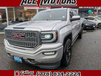 2018 gmc sierra denali crew cab 4x4