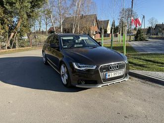 audi a6 c7 allroad 313km bi-tdi*dociągi*radary*lineasyst*salon polska wroclaw psie pole • olx.pl