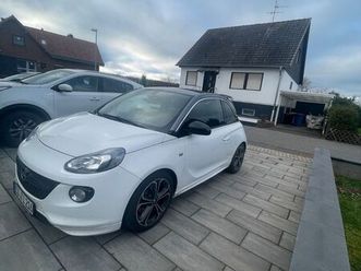 opel adam s 1.4 turbo 110kw s weiß 1 vorbesitzer