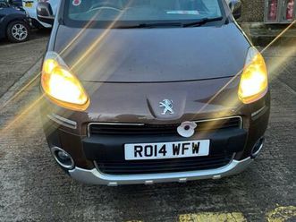 2014 peugeot partner tepee 1.6 hdi 92 outdoor 5dr mpv diesel manual