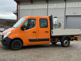 opel movano pritsche 2.3 cdti *7.sitzer*euro.5*6.gang