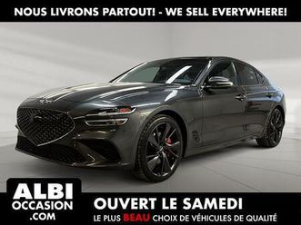 2023 genesis g70 sport 3.3t cuir toit nav 4rm