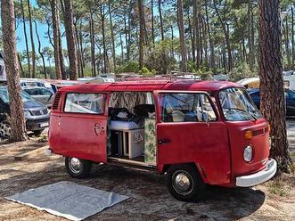 wunderschöne roter vw t2 bulli mit campingausbau canton uri - tutti.ch