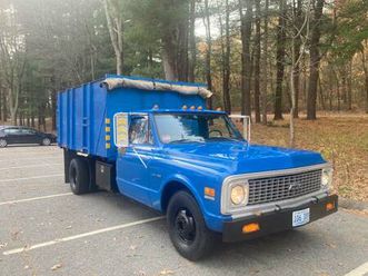 1972 chevy chevrolet c30 stake body dump truck
