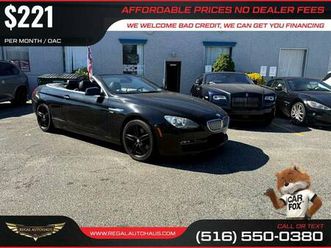 BMW SERIE 6 CABRIOLET 650I XDRIVE 221-mo-2012-bmw-6-series-2dr-conv-650i-xdrive