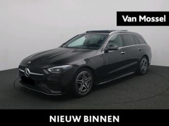 180 amg line estate + panoramisch dak + trekhaak + digital light +