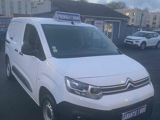 citroën berlingo 1,5 hdi-75 club 2020 143000kms 1èremain 7490e tva récupérable