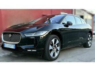 jaguar i-pace ev 320 ch awd se 90 kwh /carplay/toit panoramique/cuir/caméra 360/son meridian crossover, suv, noir, 13 cv, 5 portes, première mise en circulation