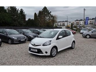 toyota aygo klimatyzacja nawigacja tom tom elektryczne szyby benzyna 68km