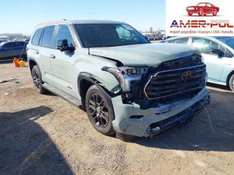 toyota sequoia limited 2024 3.4l 3.4 hybryda 437km