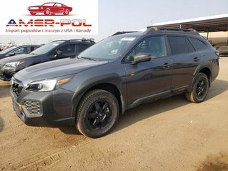 subaru outback wilderness 2024 2.4l 2.4 benzyna 260km
