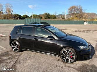 volkswagen golf gtd 2.0 tdi 184 dsg6 / toit ouvrant / distrib ok