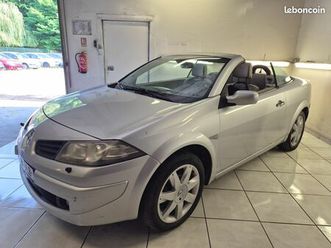 renault megane ii coupé/cabriolet ii coupé cabriolet 1.9 dci 130 cv boîte auto