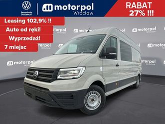 volkswagen crafter 35 brygadówka/furgon l4h3, 2.0b