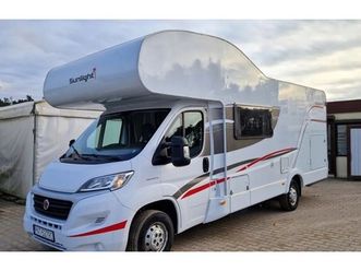 sunlight a70 kamper 6 osob alkowa fiat 2.3 jtd capron a62 carado a464 zare