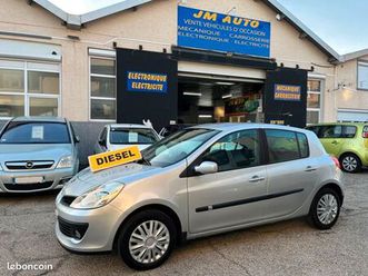 belle clio iii 1.5 dci 85cv 124.200kms clim garantie 1 an poss jusqu'a 3 ans