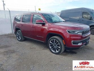 jeep wagoneer 2022r., series iii 4x4, 5.7l, od ubezpieczalni 5.7 benzyna