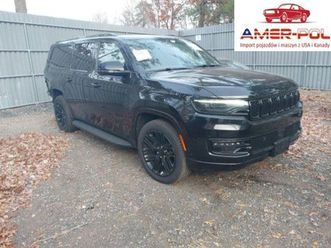 jeep wagoneer l series ii carbide 2024 3.0l 3.0 benzyna 420km