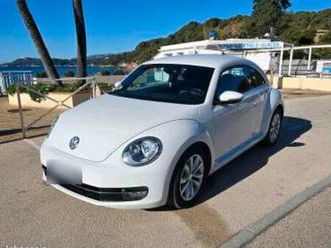 volkswagen beetle vintage – blanche – 150 000 km – très bon état