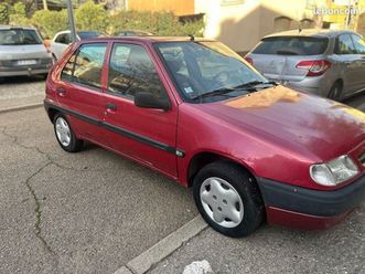 saxo1.1l essence toit ouvrant