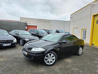 renault megane cabriolet 2.0i 135ch exception 166 000km