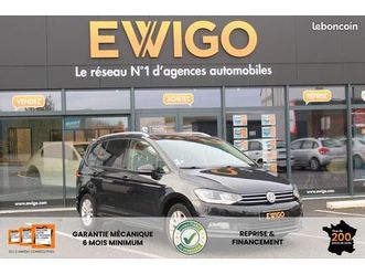 volkswagen touran 1.4 tsi 150ch bluemotion confort line - 1ere main - suivis d'entretien complet - toit ouvrant