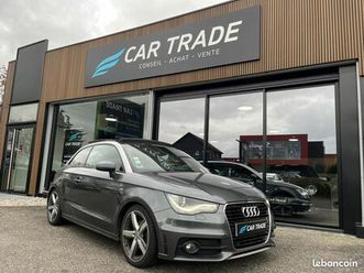 audi a1 s line 1.4 tfsi -122ch - s-tronic - suivi complet - toit ouvrant