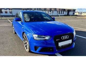 audi rs 4 avant b8 - v8 atmo - 1/88 édition nogaro