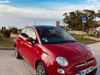 fiat 500 lounge rouge automatique 87000km