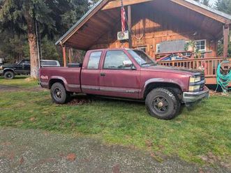 1994 chevy silverado k1500 4×4 – new ko3 tires – low-mile 350