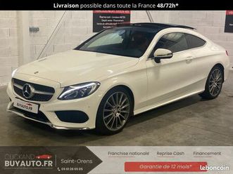 mercedes-benz classe c coupé iv (c205) 250 d 204 ch sportline 9g-tronic garantie 12 mois* ref36+52