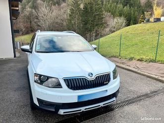 octavia combi 2.0 tdi - scout - 4x4 - avec attelage