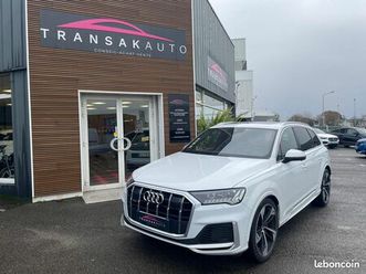 audi sq7 tdi tiptronic 8 quattro 7pl tva recuperable / attelage electrique / toit ouvrant